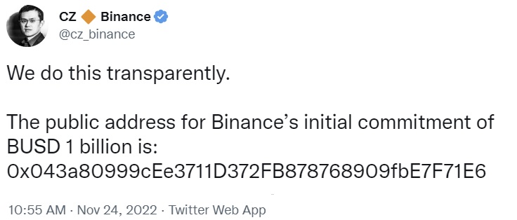 Binance Launches Billion-Dollar Crypto Industry Recovery Fund to Restore Confidence After FTX Meltdown