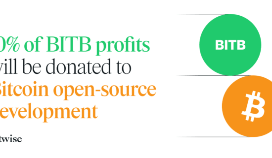 Spot Bitcoin ETF Issuer Bitwise Pledges 10% of Profits To
Fund Open-Source BTC Development